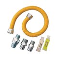 Dormont Dormont 4826780 Stainless Steel Gas Appliance Connector Kit; 0.5 x 36 x 0.5 in. Dia. OD 4826780